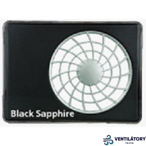 Náhradný panel pre inteligentný ventilátor iFAN BLACK SAPPHIRE - Čierny, Kompatibilita so sériou iFAN, Moderný dizajn
