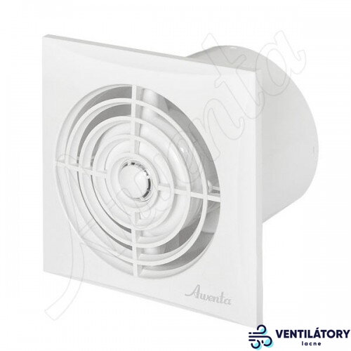 Ventilátor do kúpeľne AWENTA 100 SILENCE - 75 m³/h, 26 dB, IPX4, Stropná a nástenná montáž