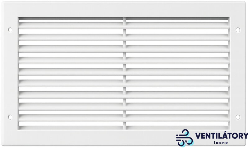 Plastová Vetracia Mriežka PA3823B 380x230mm bez Sieťky proti Hmyzu - ABS Plast, Biela Plastová Vetracia Mriežka PA3823B 380x230mm bez Sieťky proti Hmyzu - ABS Plast, Biela