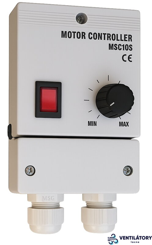 MSC105 -5A Výkonný Regulátor Otáčok s Plynulým Nastavením pre Asynchrónne Motory 230V, 5A, 600W