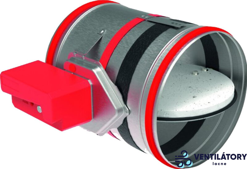 France-Air CIRCE4 MICRO D200mm Manuálna Kruhová Požiarna Klapka - Požiarna Odolnosť 120 Minút, Certifikácia EN13501-3