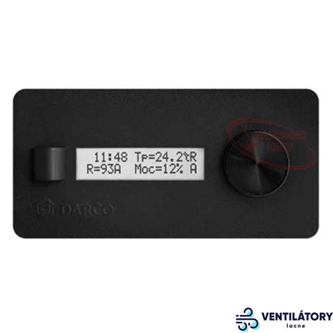 Automatický regulátor otáčok ERO-32AP-0 s LCD displejom pre krbové ventilátory AN-II, ANEco-II a GCKV - Darco