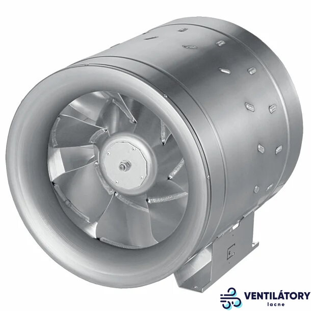 ETALINE 400 EC K 01 Potrubný Ventilátor s EC Motorom, Výkon 8120 m3/h, Polyamidové Puzdro
