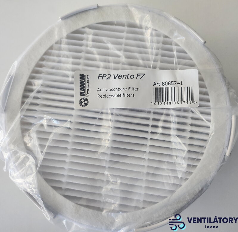 Peľový Filter F7 pre Rekuperačné Jednotky Blauberg Vento Expert - Efektívna Filtrácia Vzduchu Peľový Filter F7 pre Rekuperačné Jednotky Blauberg Vento Expert - Efektívna Filtrácia Vzduchu