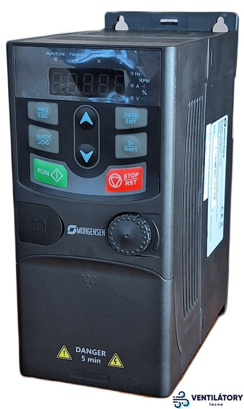 Frekvenčný menič Morgensen MSI20-007-2 - 0,75 kW, 1x230V/3x230V, IP20, Kompaktné programovateľné zariadenie pre pohony s nižším výkonom
