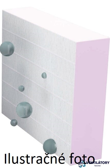 Clean Box Filter F8 FP 270x425x47mm pre Clean Box 150 s Priemerom Pripojenia 150mm