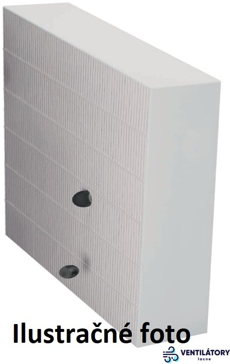 Uhlíkový Filter Clean Box CARBON FP 270x590x47mm pre Elimináciu Pachov, Priemer Pripojenia 200mm