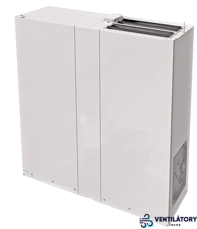 Lokálny rekuperátor Blauberg CIVIC EC LBE2 1200 S21 V.2 s Predohrevom a Doohrevom – 1240 m3/h, 3-fázový, 400V, Ovládanie Smartfónom