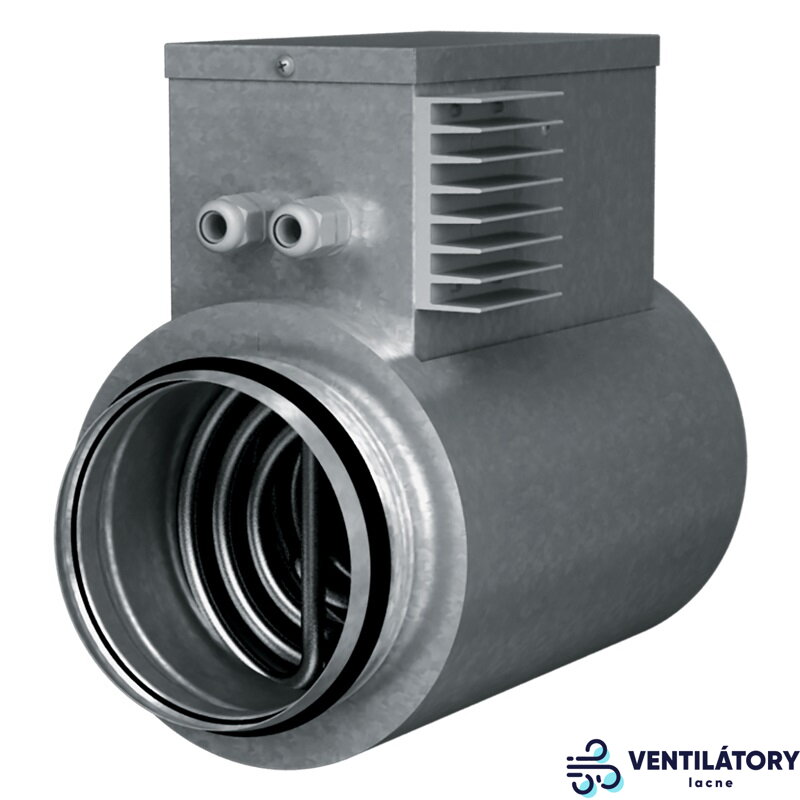 Elektrický potrubný predohrev VENTS NKP 200-2,0-1 A21 V.2, 200mm, 230V, pre rekuperačné jednotky s riadením A21