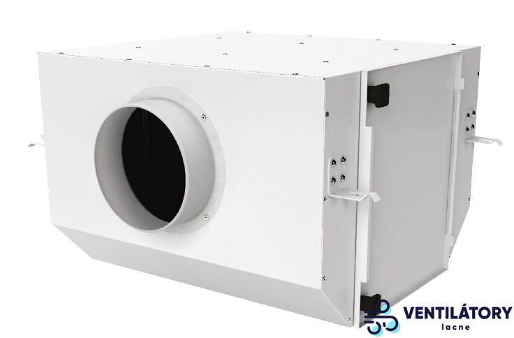Filtre BLAUBERG CLEANBOX 100 s G4, H13 HEPA a Uhlíkovým filtrom pre Ventilačné Systémy Ø100 mm