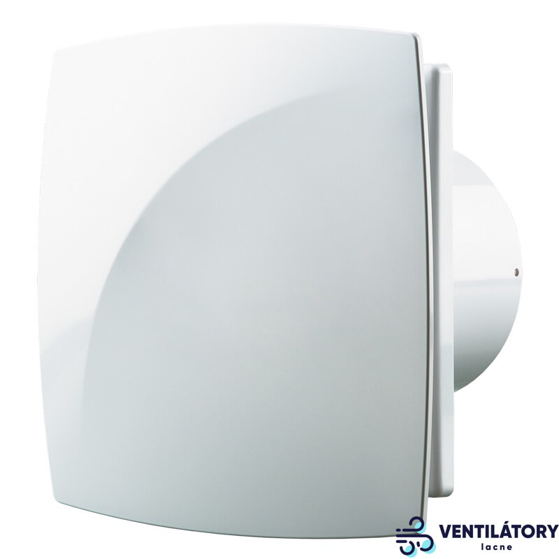 Blauberg MOON ONE 100 T Ventilátor do Kúpeľne s Časovým Dobehom a Gulôčkovým Ložiskom, 100mm