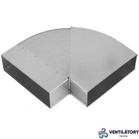 Regulovateľné Koleno z Pozinkovaného Plechu 150x50 mm, Uhol 45-90°, Hrúbka 0,5 mm Regulovateľné Koleno z Pozinkovaného Plechu 150x50 mm, Uhol 45-90°, Hrúbka 0,5 mm