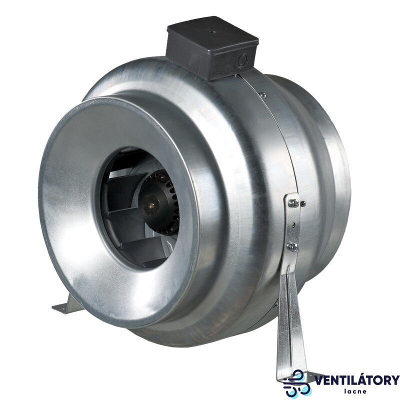 VENTS VKMZ 250 - Potrubný priemyselný ventilátor s priemerom pripojenia 249mm, prietok vzduchu 1070m3/h, napätie 230V