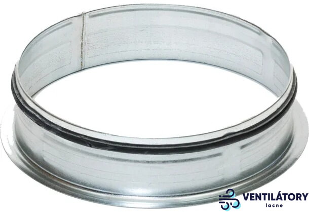 APG Spojka s Prírubou a Gumovým Tesnením Ø125mm - Galvanizovaná Oceľ, Vzduchotesnosť Triedy D APG Spojka s Prírubou a Gumovým Tesnením Ø125mm - Galvanizovaná Oceľ, Vzduchotesnosť Triedy D