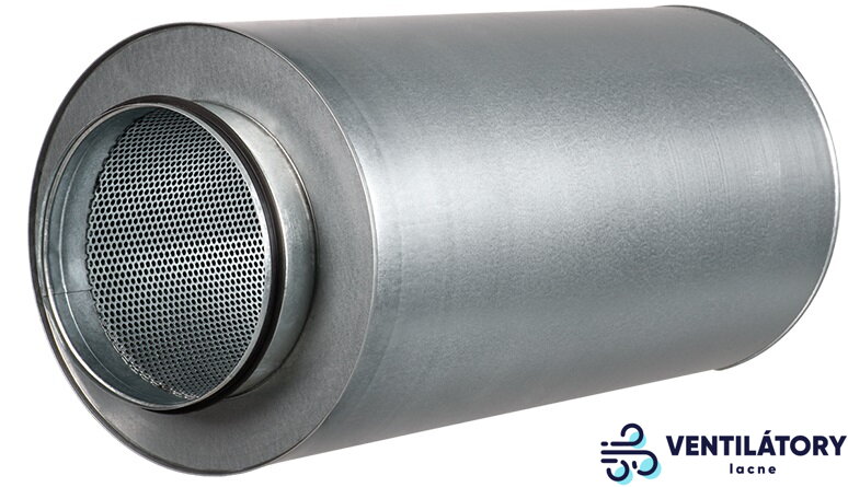 Tlmič hluku BLAUBERG SD 125/900mm - Pevný Oceľový Plášť s Nehorľavou Izoláciou Tlmič hluku BLAUBERG SD 125/900mm - Pevný Oceľový Plášť s Nehorľavou Izoláciou