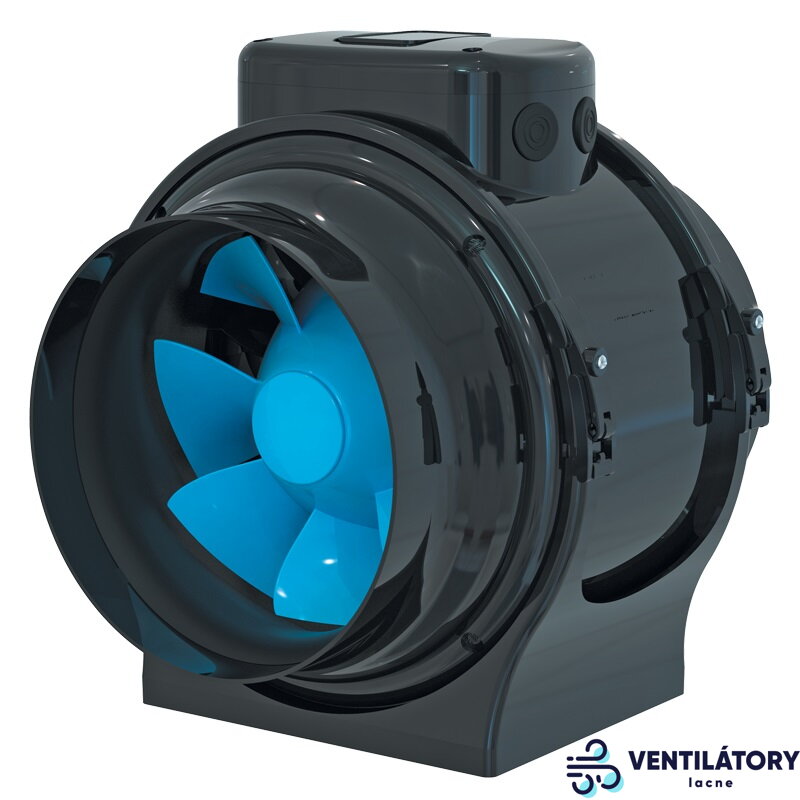 Blauberg PRIMO 200 Ø 200mm Trojrýchlostný Poloradiálny Odsávací Ventilátor – Výkon 752-1140 m3/h, Napätie 230V