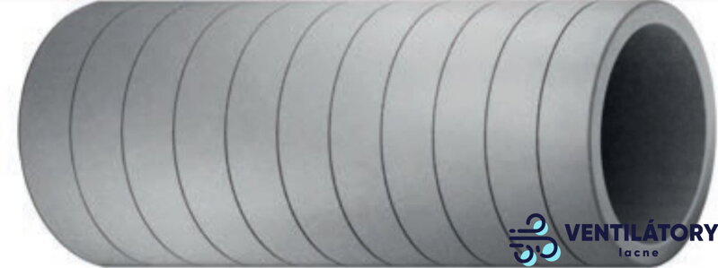 Izolované vzduchové potrubie OP ISDR 125mm - EPS s grafitom, ATC1, dĺžka 1m