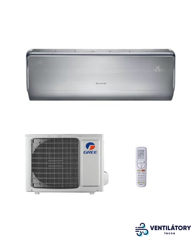 GREE U-CROWN GWH12UB-K6DNA4A 3,5kW Chladenie / 4,0kW Kúrenie - Nástenná Klimatizácia s DC Invertorom a WiFi