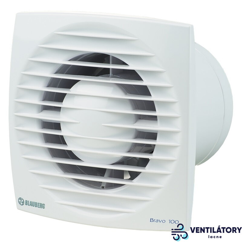 BLAUBERG BRAVO STILL 125T Ventilátor do Kúpeľne s Časovým Dobehom, 192m3/h, Pre Montáž na Stenu a Strop BLAUBERG BRAVO STILL 125T Ventilátor do Kúpeľne s Časovým Dobehom, 192m3/h, Pre Montáž na Stenu a Strop