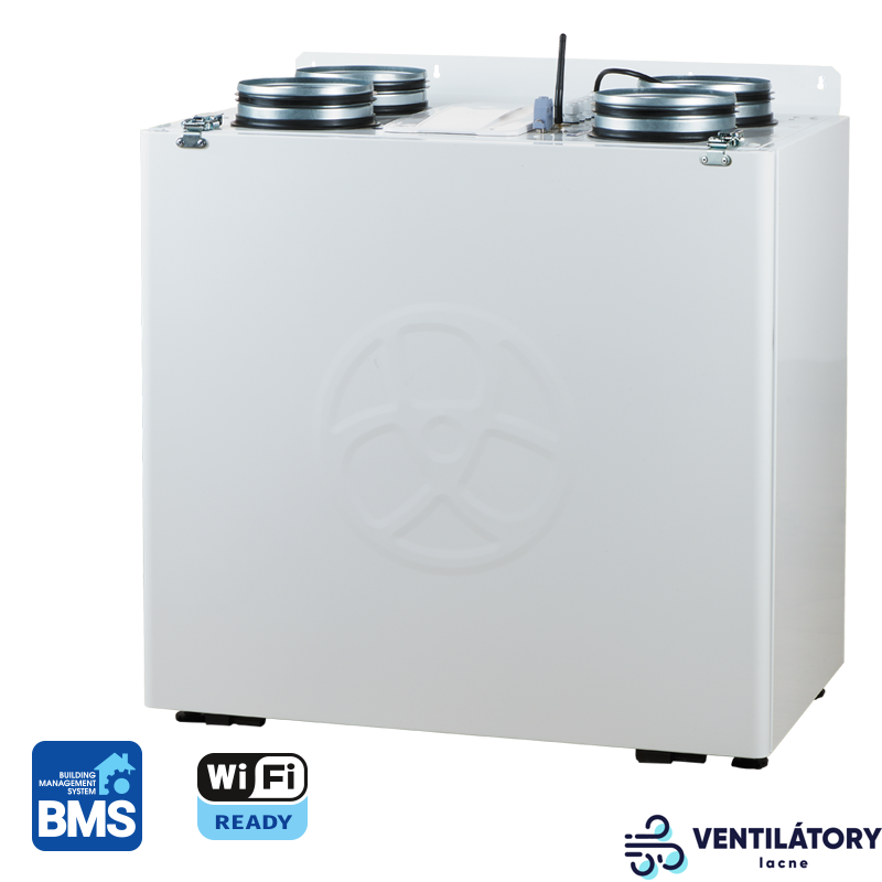 Blauberg KOMFORT EC SB 350-E S 21 WIFI Rekuperačná Jednotka s Výkonom 450m3/h - Entalpický Výmeník