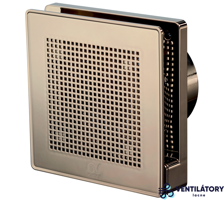 Vortice ME 100/4" LL Punto Evo PREMIUM Zlatý Ventilátor - 2 Rýchlosti, Prietok 65-95 m3/h, IP45 Vortice ME 100/4" LL Punto Evo PREMIUM Zlatý Ventilátor - 2 Rýchlosti, Prietok 65-95 m3/h, IP45