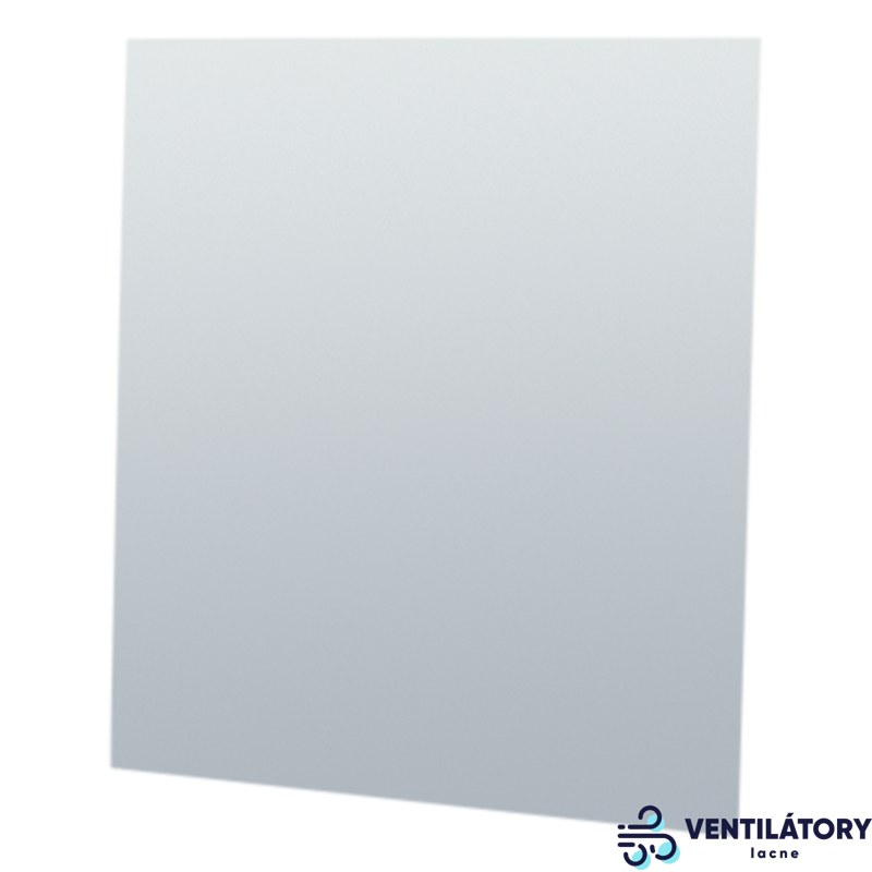 Predný panel Blauberg PLAN 180 DP 180 Platinum, plastový, kompatibilný s ventilátormi Blauberg Omega a VENTS SOLID/BASE