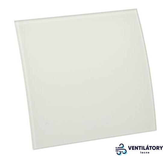 Predný panel Awenta Escudo HSF PEB 125 plastový biely - Kompatibilný s ventilátormi AWENTA KWS