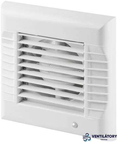 Ventilátor AWENTA A-MATIC 100T s Automatickou Žaluziou a Časovým Dobehom, Priemer 100mm, Kapacita 95m3/h
