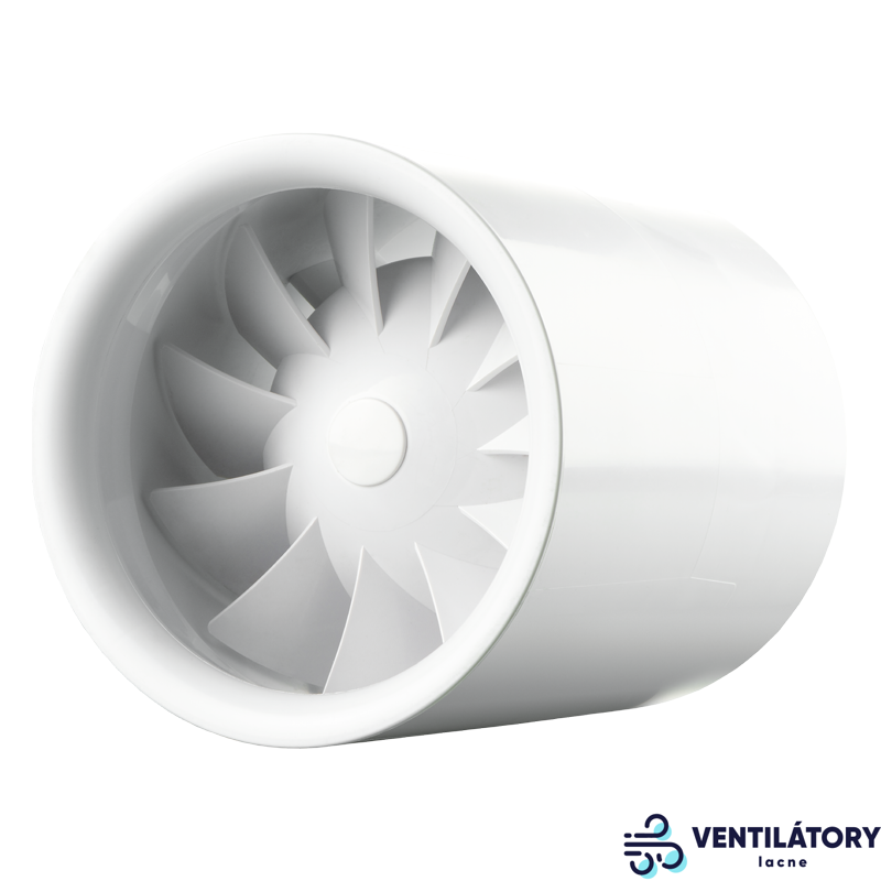 Vents 125 Quiet Line Stropný Ventilátor - 197 m3/h, 32 dBA, IPX4, Ø 125 mm, 13 W
