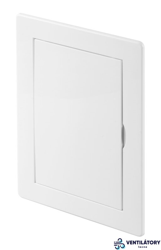 Biele Plastové Revízne Dvierka 100x150mm - ABS Plast, Otváranie Vľavo/Vpravo, DT23