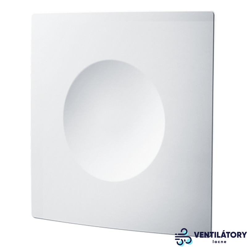 Biely Predný Panel Blauberg DP 180 Hi-Fi pre Ventilátory Omega, VENTS SOLID a VENTS BASE