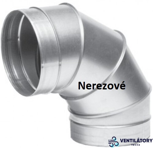 Nerezové Koleno 90° pre Ø315 mm Potrubie z Nerezového Plechu Nerezové Koleno 90° pre Ø315 mm Potrubie z Nerezového Plechu