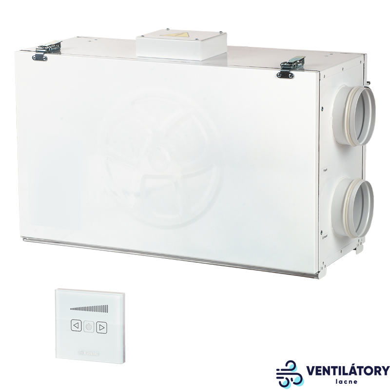 Blauberg COMFORT Ultra L250-E-S12 Entalpický Rekuperátor 250m3/h s Krížovým Tepelným Výmenníkom