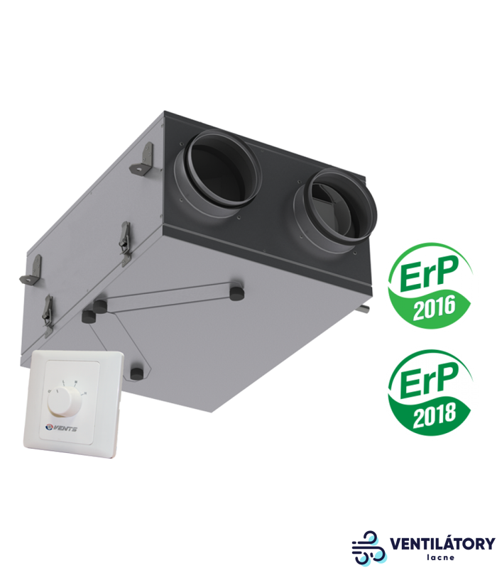 Kompaktná Rekuperačná Jednotka VENTS VUT 100P MINI - 106 m³/h, Ø125 mm, Energeticky Úsporné Vetranie