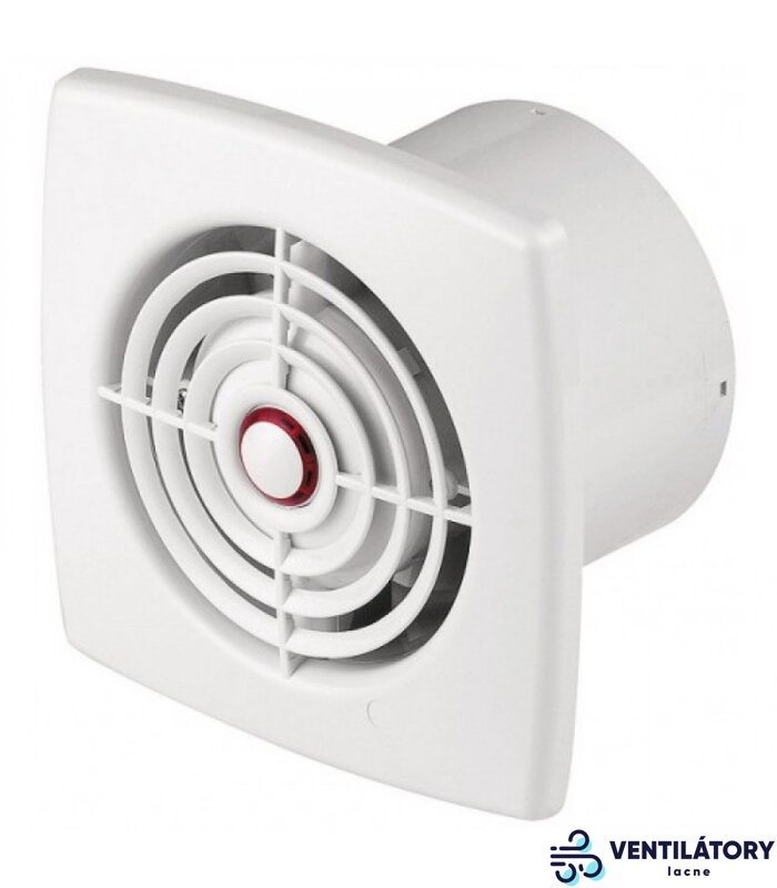 AWENTA RETIS WR125T Ventilátor do kúpeľne a WC s časovým dobehom, priemer 125mm, výkon 150m3/h