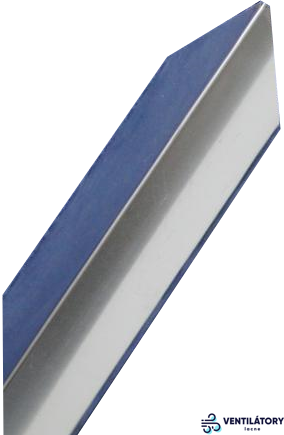 Hliníková ochranná rohová lišta 1m x 45mm x 45mm, prírodný brúsený hliník, hrúbka 0,8mm Hliníková ochranná rohová lišta 1m x 45mm x 45mm, prírodný brúsený hliník, hrúbka 0,8mm