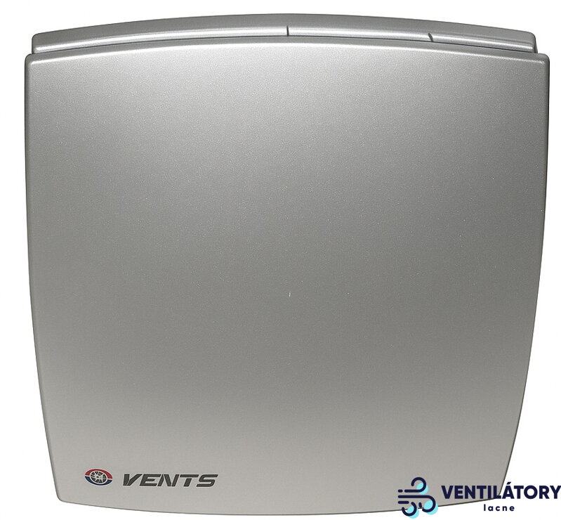 VENTS 100LDT Kúpeľňový Ventilátor Ø100mm s Časovým Dobehom a Hliníkovou Mriežkou