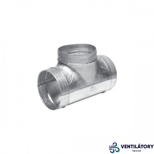 Pozinkovaná T-rozbočka TM Ø250ZN s Priemerom 247 mm