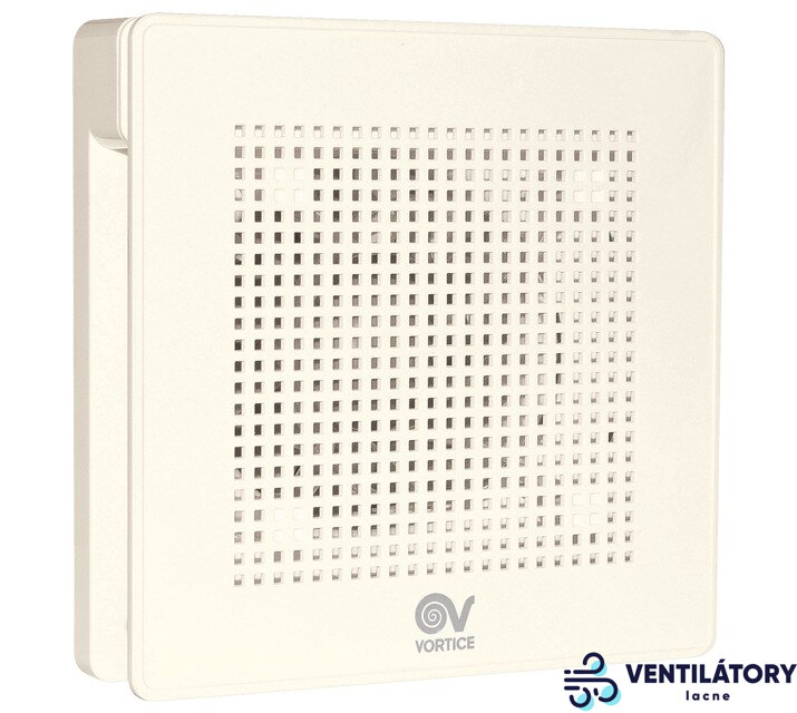 Vortice ME 100/4" LL Punto Evo PREMIUM Ventilátor, Biela, IP45, Axiálny, Priemer 100 mm, 2 Rýchlosti