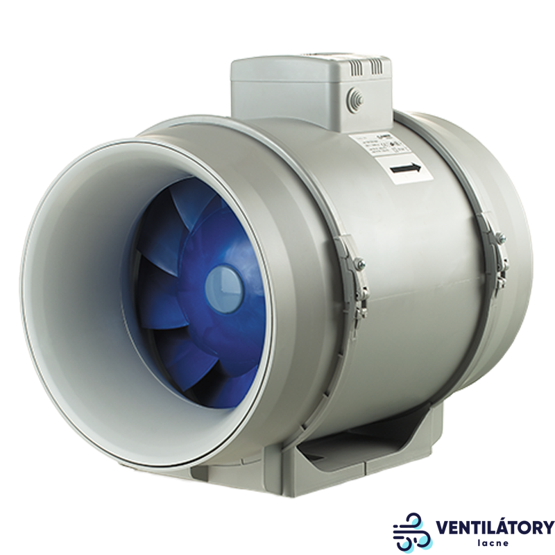 Blauberg Turbo 315 - Dvojrýchlostný Poloradiálny Potrubný Ventilátor, Priemer 315mm, Výkon 1420-1750m3/h, Napätie 230V
