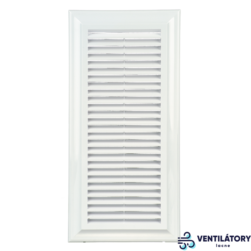 BLAUBERG Decor 140x300 Bielá Vetracia Mriežka s UV Odolným Plastom a Sieťkou Proti Hmyzu BLAUBERG Decor 140x300 Bielá Vetracia Mriežka s UV Odolným Plastom a Sieťkou Proti Hmyzu