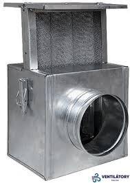 Darco Izolovaný Kovový Drátený Filter pre Krbové Ventilátory, Priemer 125 mm, Odolnosť do 300°C Darco Izolovaný Kovový Drátený Filter pre Krbové Ventilátory, Priemer 125 mm, Odolnosť do 300°C