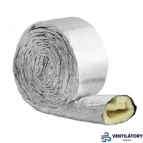 Izolácia pre teplovzdušné rozvody DEC International 200x90mm, hrúbka 25mm, dĺžka 10m Izolácia pre teplovzdušné rozvody DEC International 200x90mm, hrúbka 25mm, dĺžka 10m