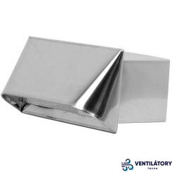 Sacia Mriežka Kanál Pre Hranatý Rozvod 200x90mm z Pozinkovaného Plechu s Nerezovou Vonkajšou Časťou Sacia Mriežka Kanál Pre Hranatý Rozvod 200x90mm z Pozinkovaného Plechu s Nerezovou Vonkajšou Časťou