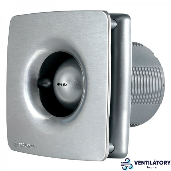 Blauberg Jet-HiTech 100T Stropný a Nástenný Ventilátor s Časovým Dobehom, 100mm, 95m3/h, Hliníkový Dizajn Blauberg Jet-HiTech 100T Stropný a Nástenný Ventilátor s Časovým Dobehom, 100mm, 95m3/h, Hliníkový Dizajn