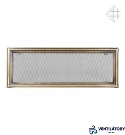 Kratki Krbová Mriežka Rustikálna 17x49 cm bez Žalúzie - Oceľová s Tepelnou Odolnosťou
