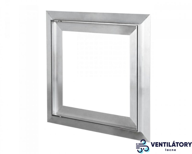DG 400x400 Hliníkové Revízne Dvierka bez Výplne pre Sadrokartónové Steny a Stropy 12,5 mm