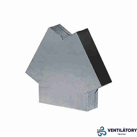 Y-Rozbočka Kanál 3x150x50mm z Pozinkovaného Plechu pre Teplovzdušné Rozvody Y-Rozbočka Kanál 3x150x50mm z Pozinkovaného Plechu pre Teplovzdušné Rozvody