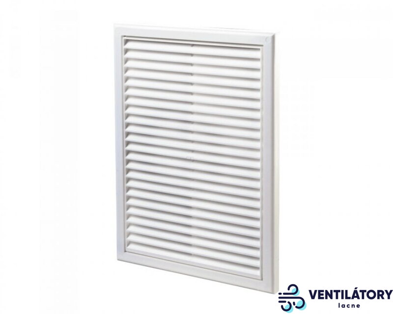 Plastová Vetracia Mriežka MV160S s UV Ochranou a Sieťkou proti Hmyzu - Rozmery 221x299mm Plastová Vetracia Mriežka MV160S s UV Ochranou a Sieťkou proti Hmyzu - Rozmery 221x299mm