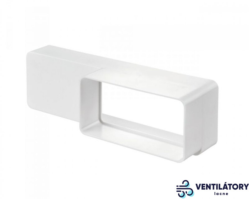 Prechodka na Plastové Hranaté Potrubie kód 477 - Redukcia 55x110mm, 60x120mm, 60x204mm